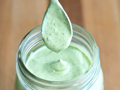 Creamy Avocado Ranch Dressing and Dip