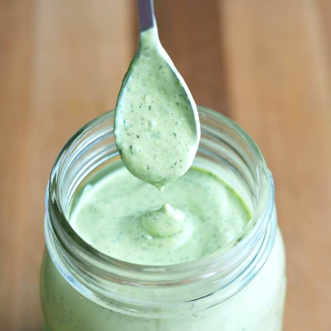 yogurt avocado ranch dressing