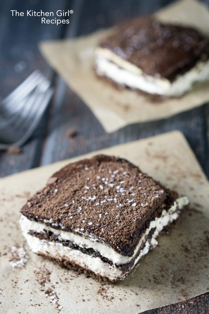 Easy Icebox Chocolate Eclair Cake no bake overnight refrigerator cake