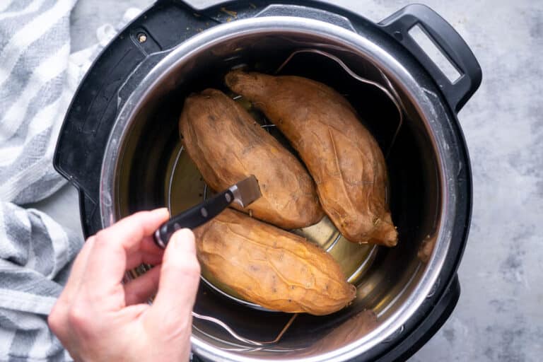 Instant Pot Sweet Potatoes (pressure cooker steamed) The Kitchen Girl