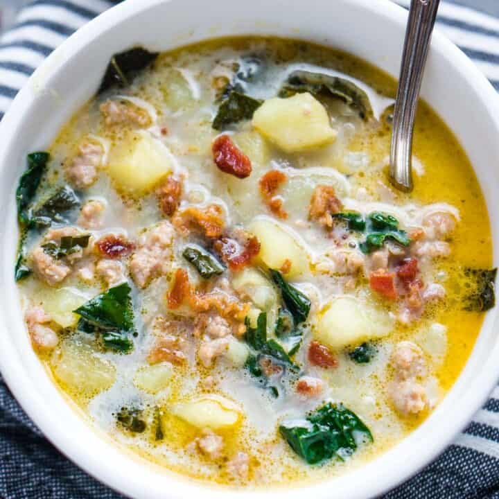 Instant Pot Zuppa Toscana - The Kitchen Girl