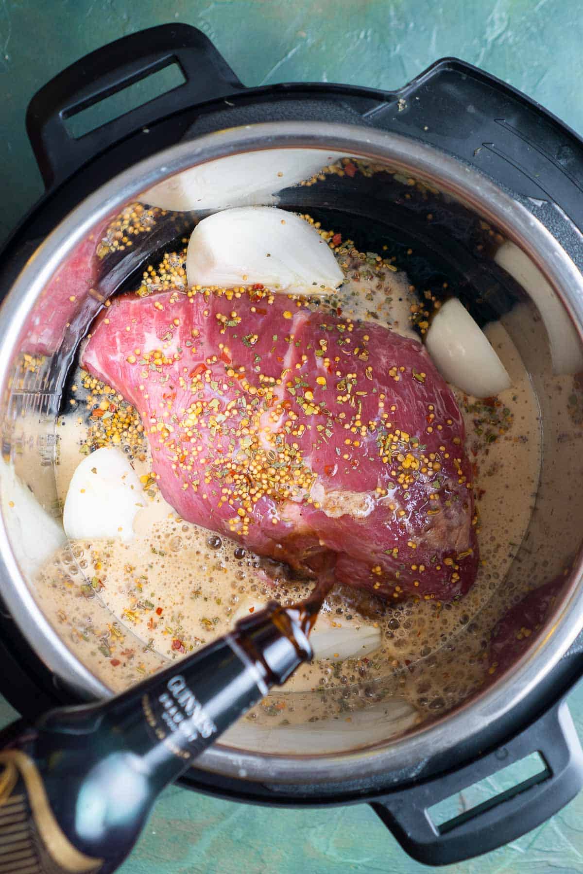 how long to cook corned beef brisket in instant pot
