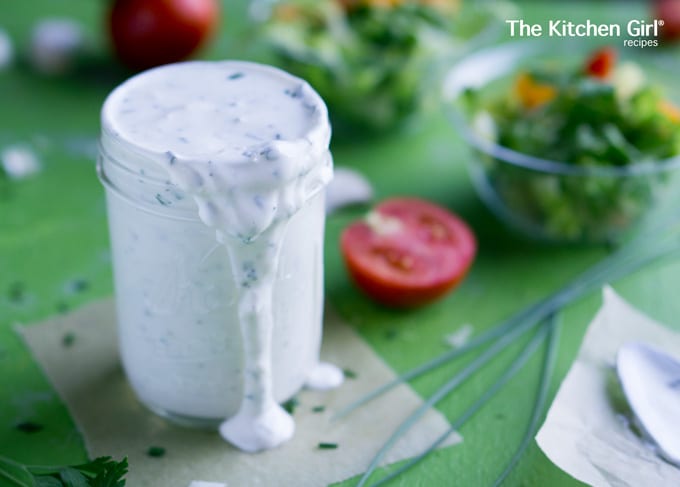 Skinny Greek Yogurt Ranch Dressing: Easy and healthy, mayo optional