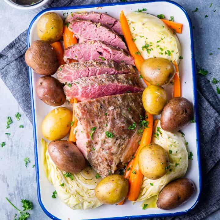 Easy Slow Cooker Corned Beef The Kitchen Girl