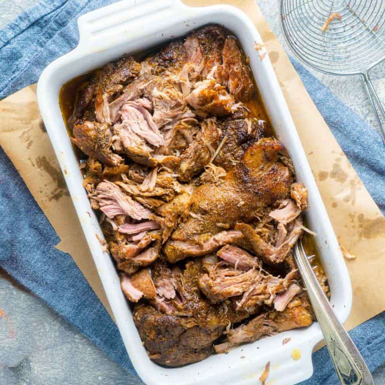 Slow Cooker Pulled Pork Recipe (Dry Rub Method) The Kitchen Girl
