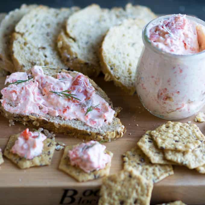 Smoked Salmon Dip Recipe With Video The Kitchen Girl
