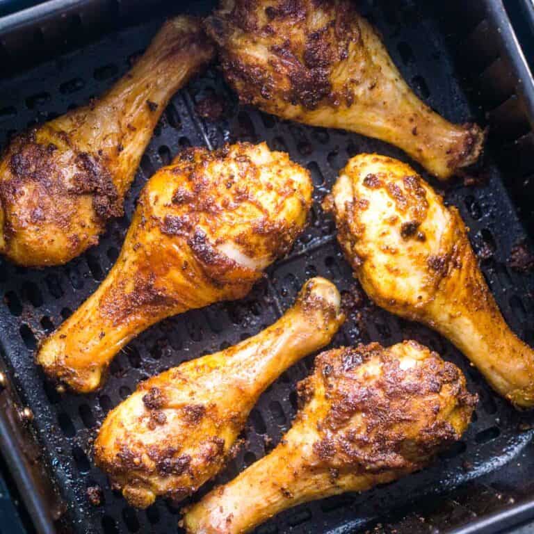 Air Fryer Chicken Legs (Juicy and Crispy!) The Kitchen Girl