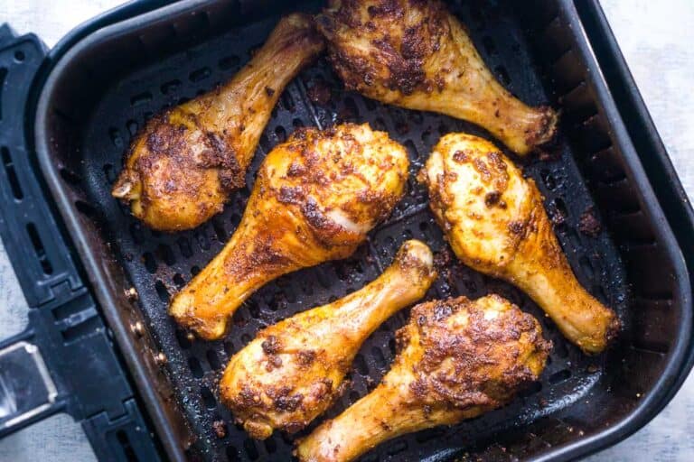 Air Fryer Chicken Legs (Juicy and Crispy!) The Kitchen Girl