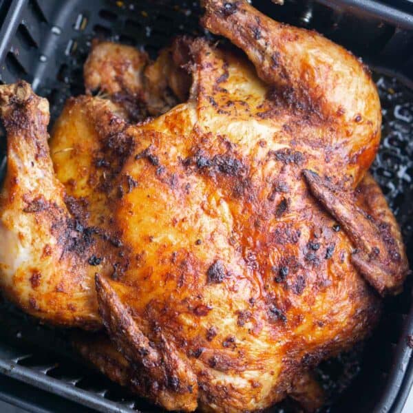 The BEST Air Fryer Whole Chicken (So Juicy!) The Kitchen Girl
