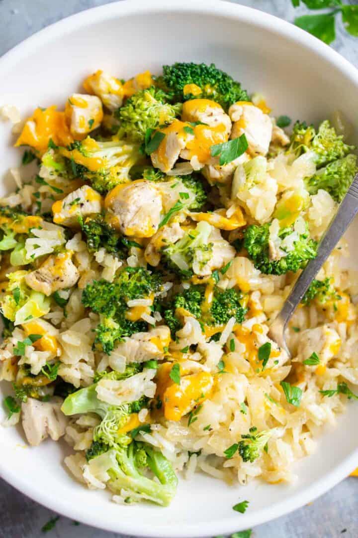 Chicken Broccoli Rice Casserole (no soup) Kitchen Girl