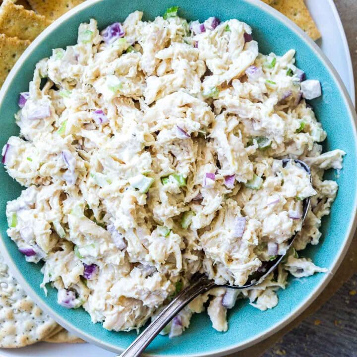 Classic Chicken Salad Recipe (Creamy Deli-Style) — Kitchen Girl