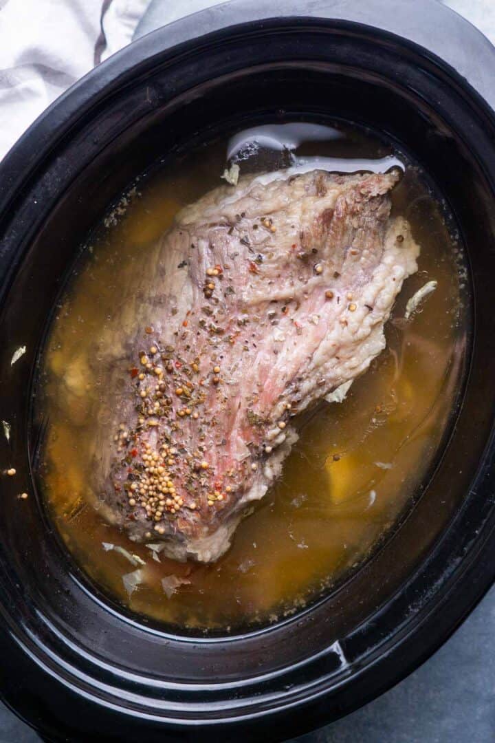 Juicy Slow Cooker Corned Beef Kitchen Girl