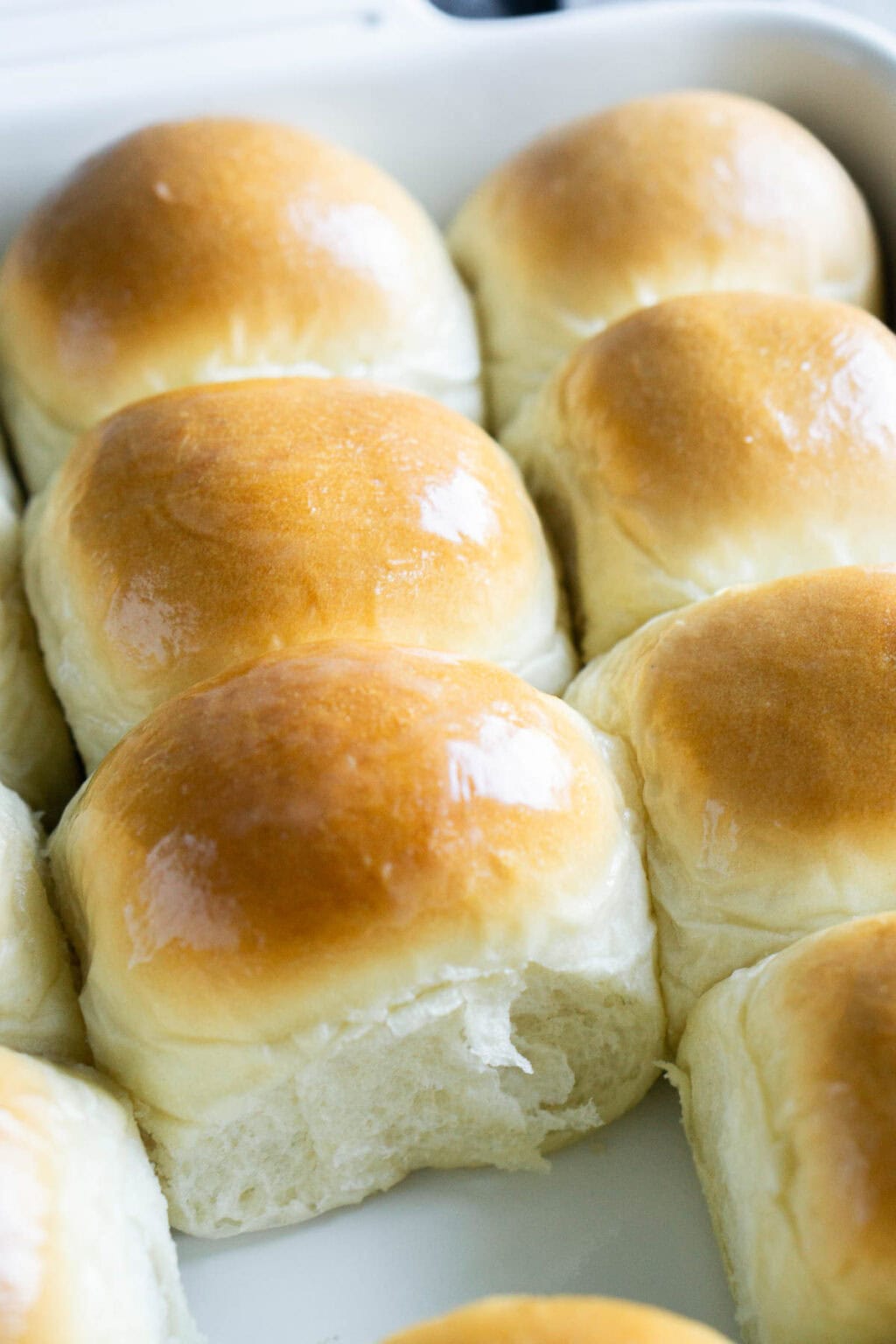 Easy Yeast Dinner Rolls Recipe The Kitchen Girl
