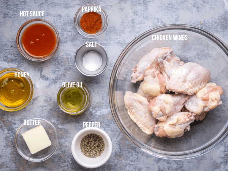 Air Fryer Honey Hot Wings (Perfectly sweet and spicy!) The Kitchen Girl