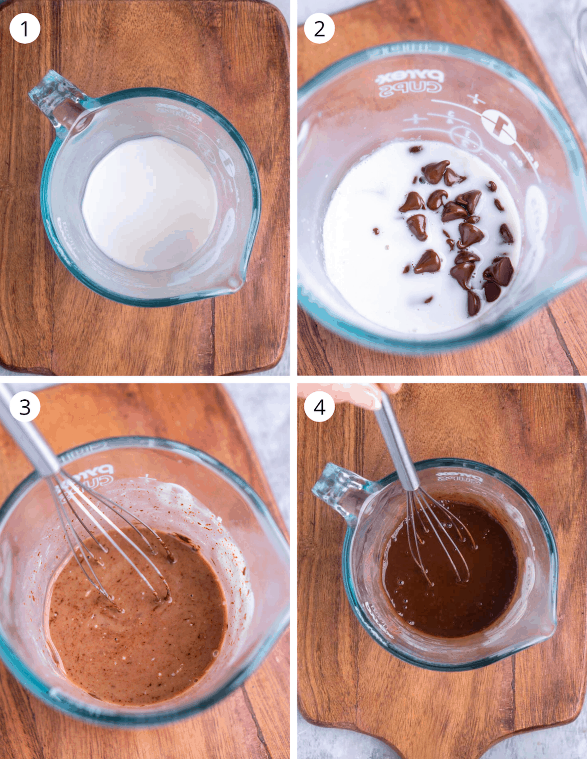 How to Make Chocolate Ganache Without Cream The Kitchen Girl
