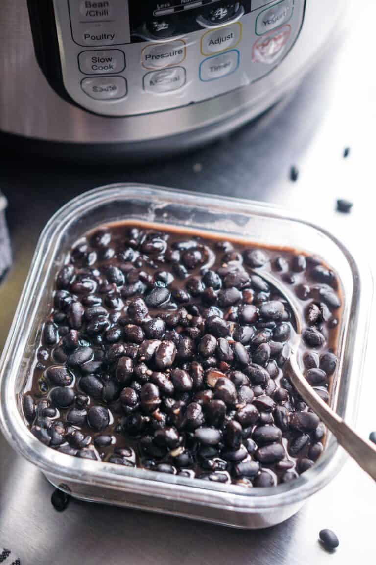 Instant Pot Black Beans (no soak option) The Kitchen Girl