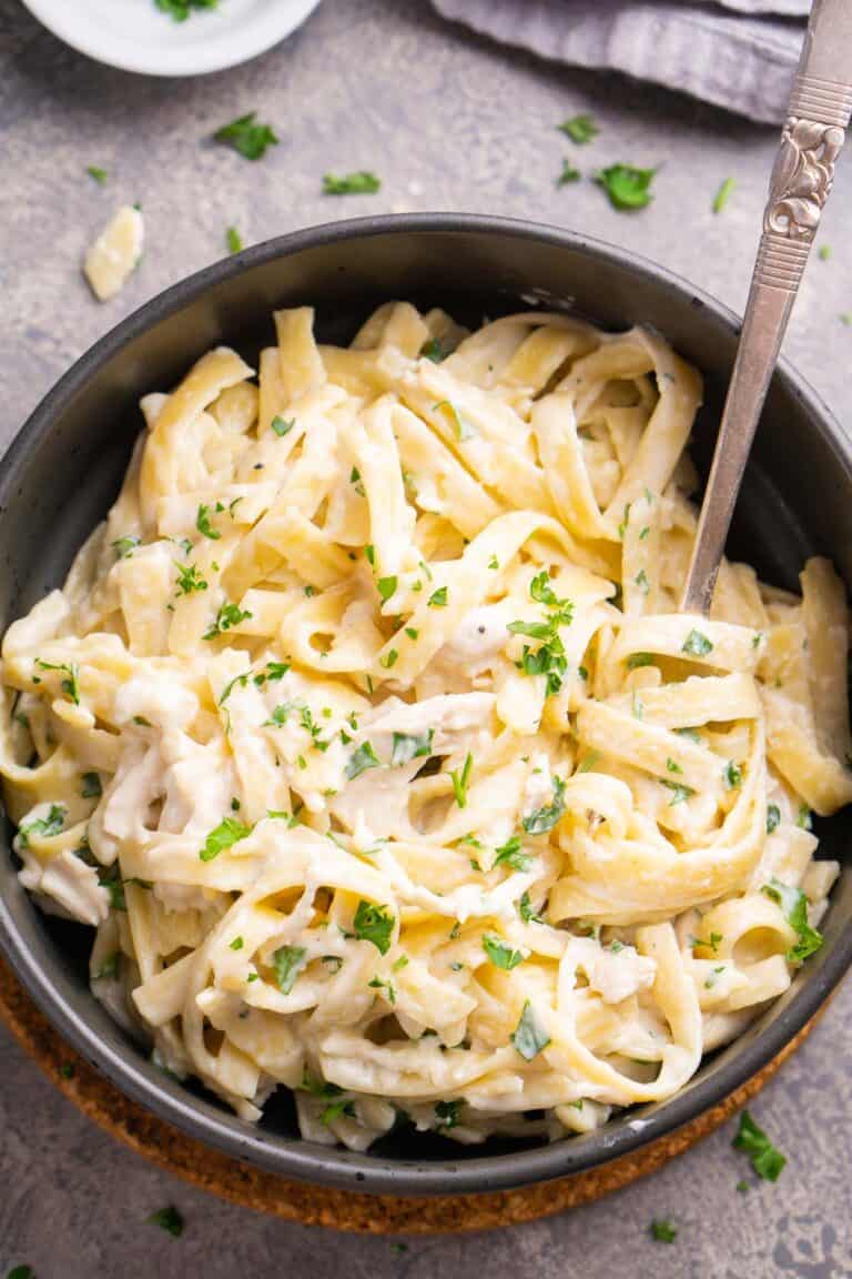 Instant Pot Chicken Alfredo The Kitchen Girl