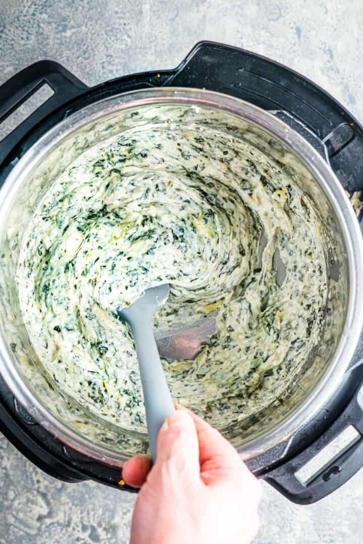 Instant Pot Spinach Artichoke Dip The Kitchen Girl