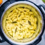 Pumpkin pasta in the Instant Pot