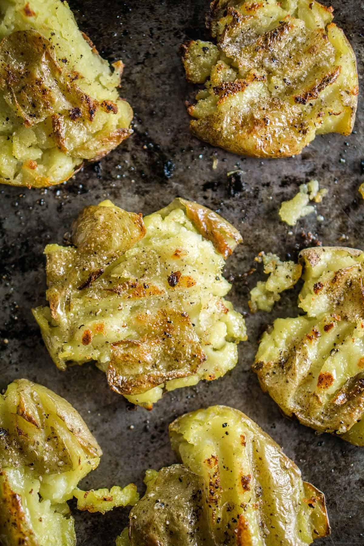 TikTok's Crispy Smashed Potatoes Recipe with Photos