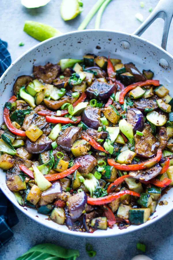 Easy Stir Fry Vegetables With Black Bean Sauce The Kitchen Girl